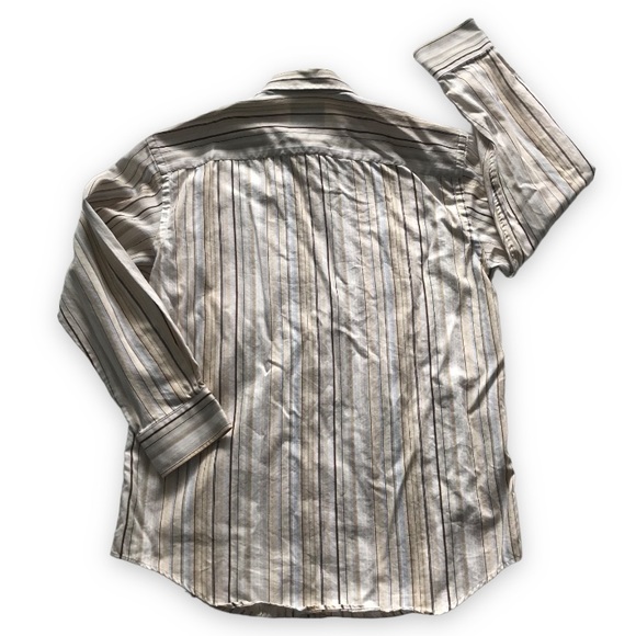 Thomas Dean Long Sleeve Dress Shirt - Picture 9 of 10